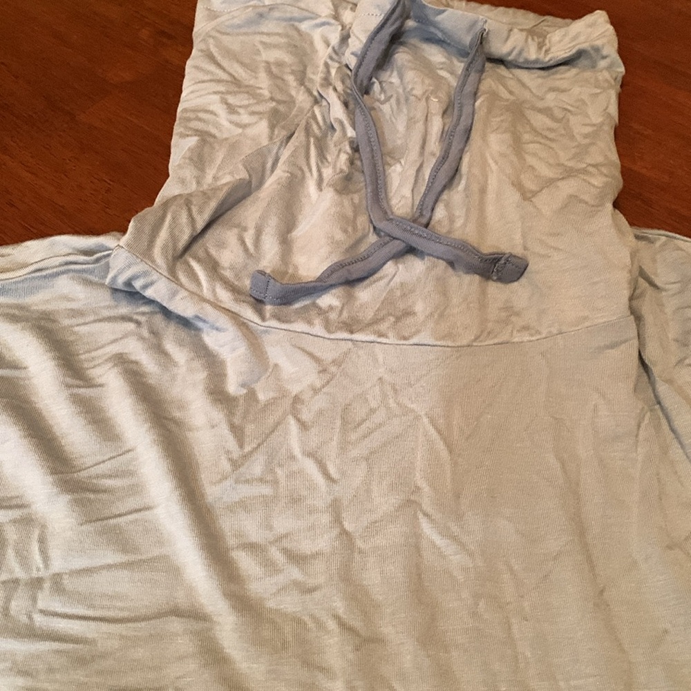 Light Blue Hoodie /pants  Set super soft, brand new in cotton bag,great 4 home